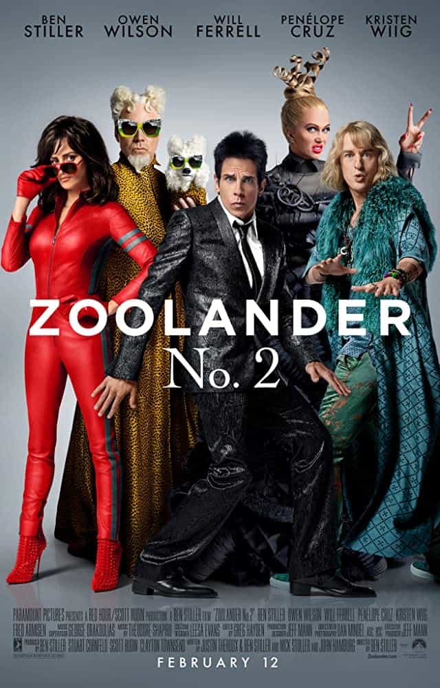 Zoolander 2 (2016) ซูแลนเดอร์ 2 เว่อร์วังอลังการ